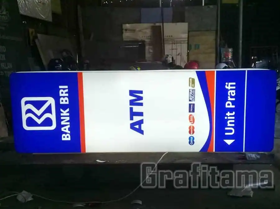 Jasa-Pembuatan-Neon-Box-2-sisi-Kebutuhan-Bank-kirim-papua