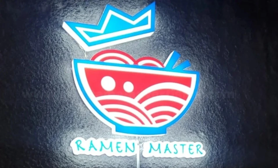 jasa pembuatan papann neon box letter text
